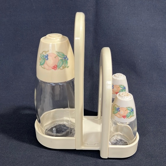 Vintage Kitchen Vtg Gemco Corelle Coordinates Sugar Salt Pepper